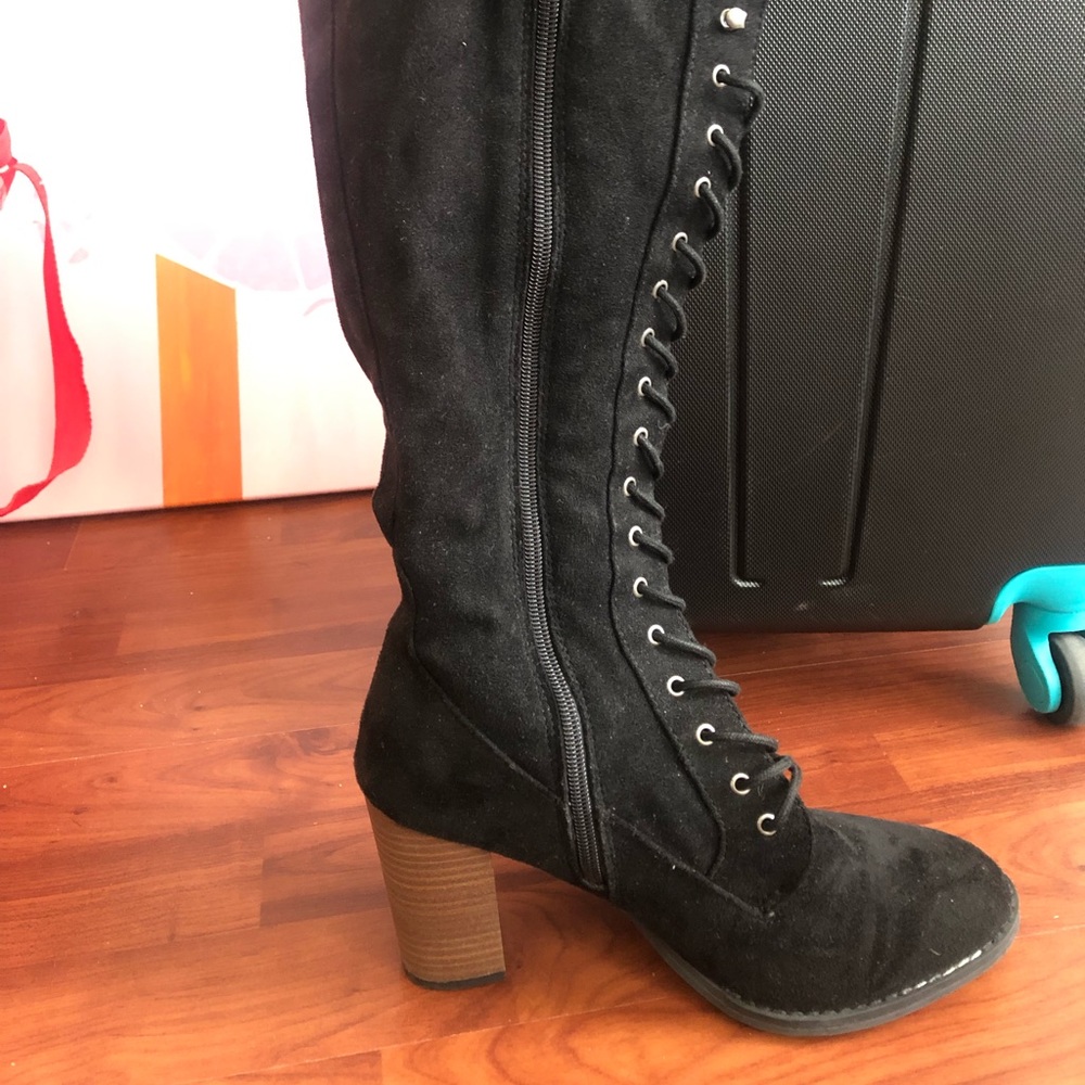 Block Heel Boots